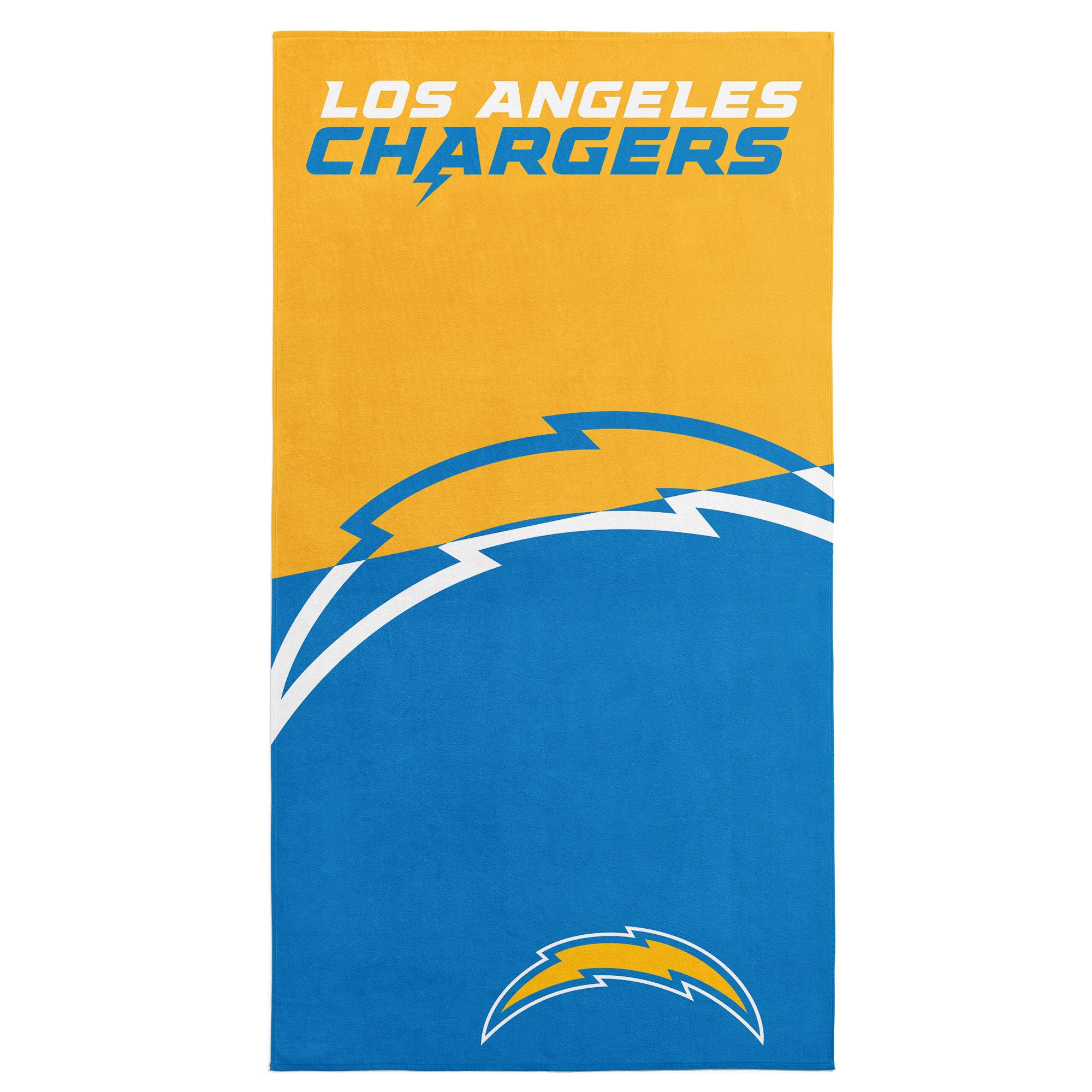 Northwest NFL Los Angeles Chargers Microfiber Beach Towel, 30 x 60 Inches – Quick Dry, Sand Resistant, Lightweight, Highly Absorbent, Incisor Design