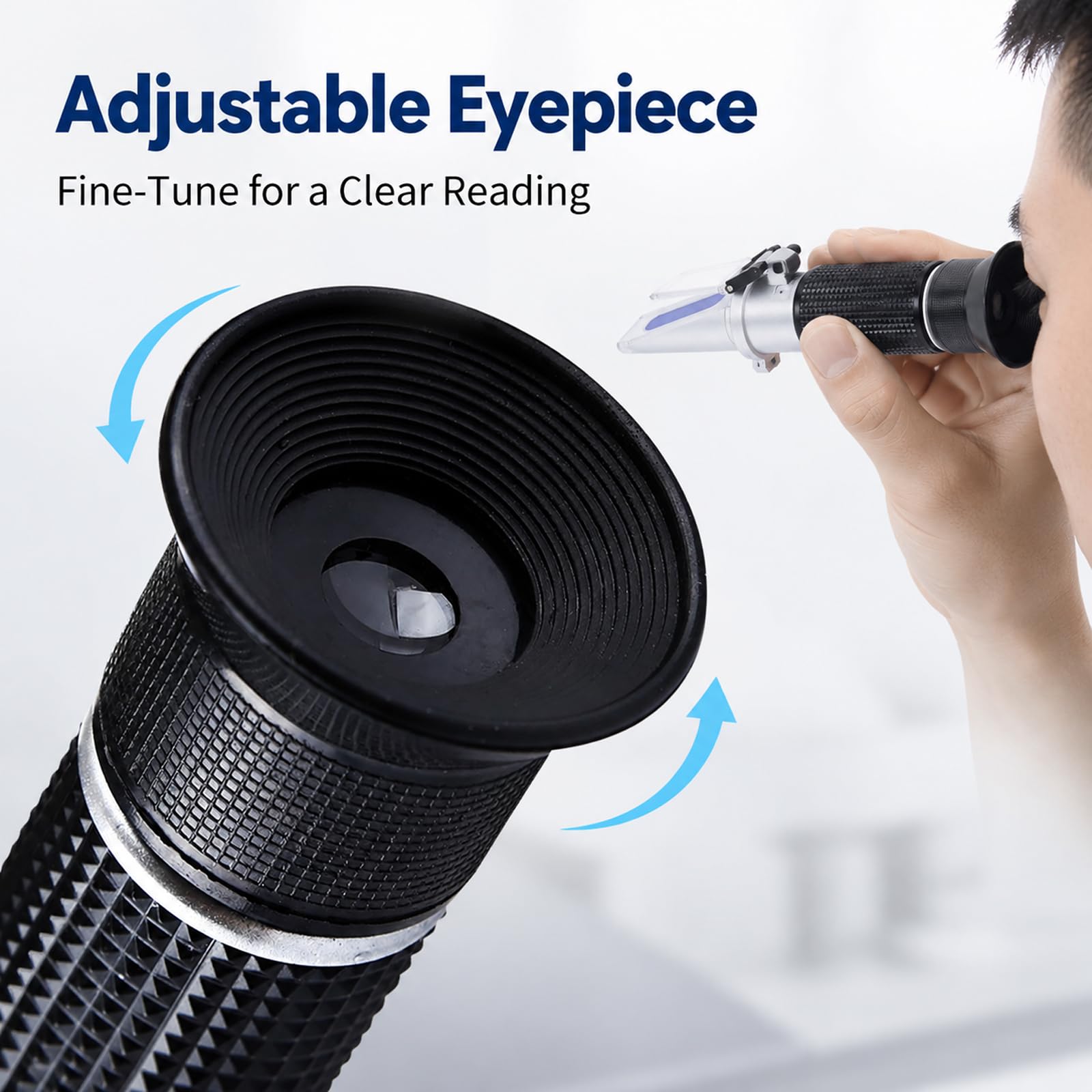 Clinical Refractometer - Serum Protein, Urine, RI -5