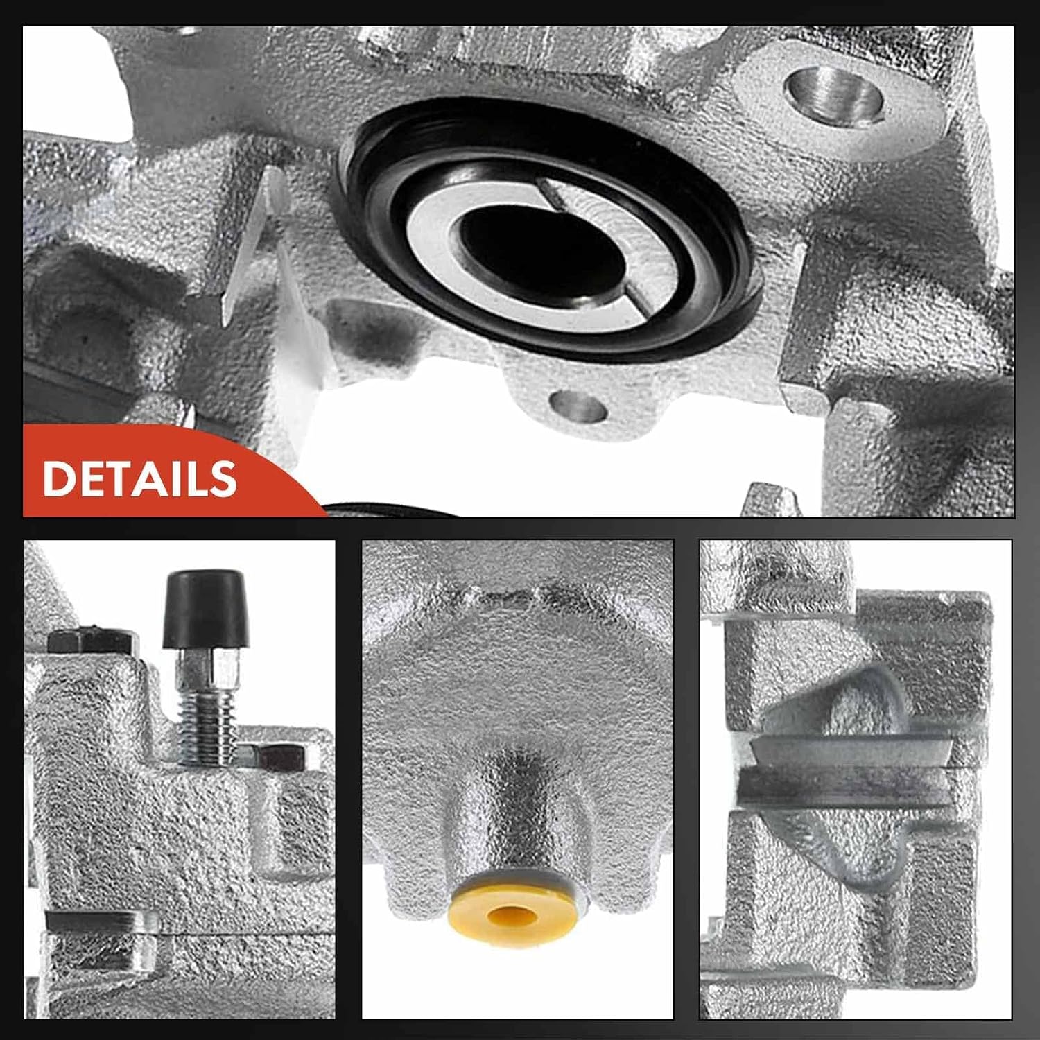 A-Premium Disc Brake Caliper Assembly Compatible with Select Chrysler and Mercedes-Benz Models - Crossfire 2004-2008, C230 1999-2000, C280 1998-2000, E300 1997, SLK230, SLK320 - Rear Passenger Side