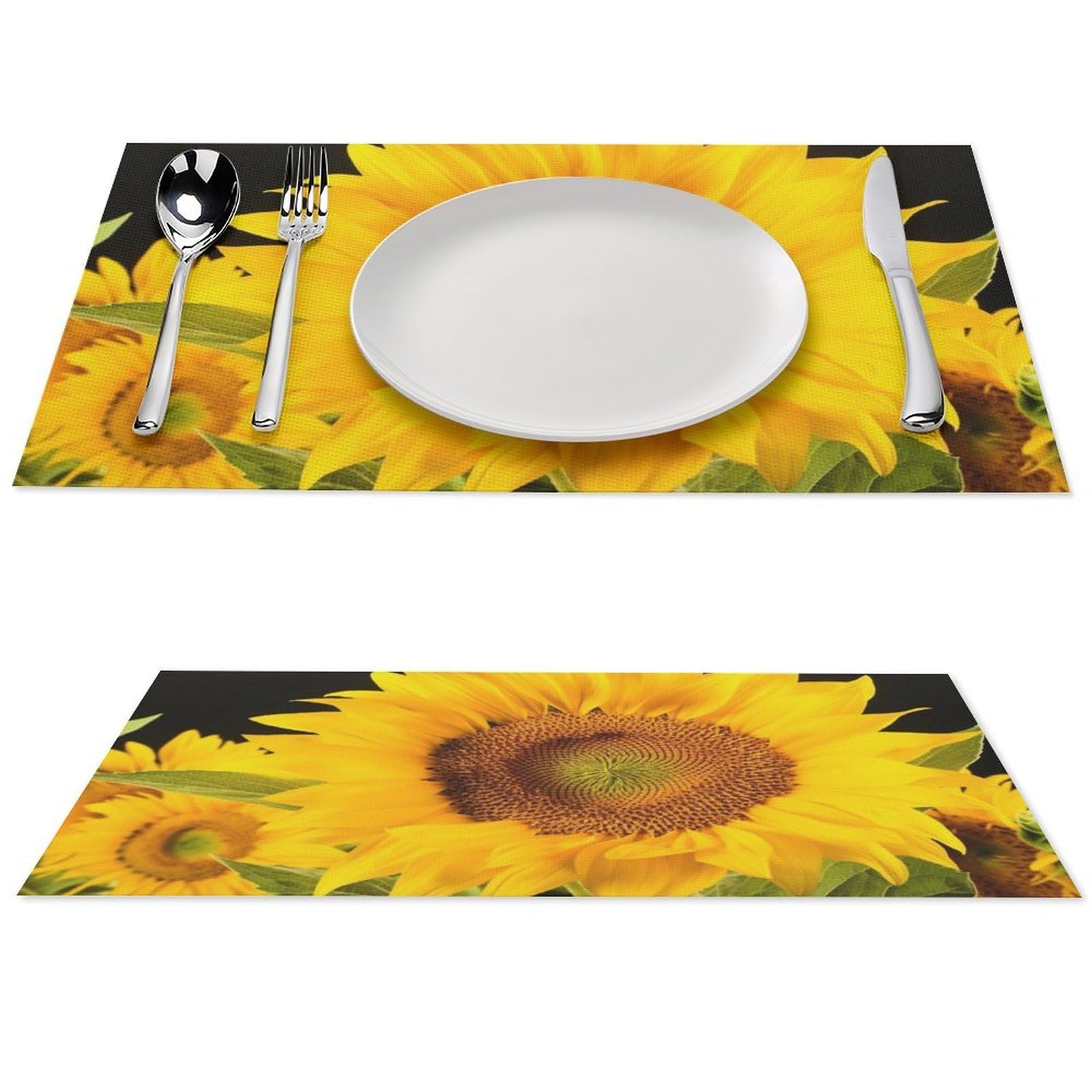 Sets de table en PVC résistants à la chaleur et antidérapants