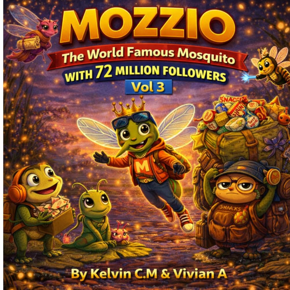 Mozzio The World Famous Mosquito with 72 Million Followers Vol.3: Mozzio and the Middle Muddy