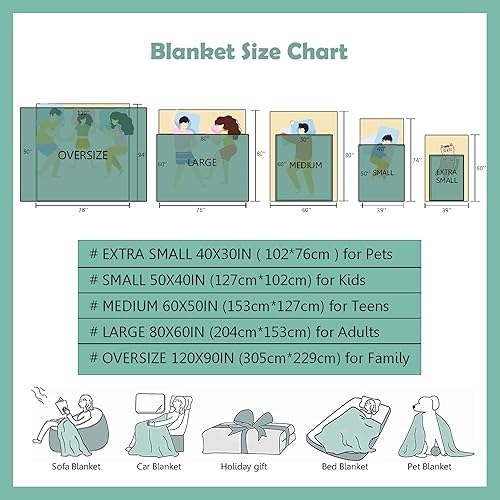 Miniatura 4 de Darani Just A Girl Who Loves Basketball - Manta ligera y súper suave y acogedora, cálida y ligera, manta de franela suave, 40 x 30 pulgadas, XS para