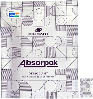 Absorpak Silica Gel Desiccant | Advance Moisture Absorber Sachet for Home, Cars, Electronic items, Wardrobe & Shoe Racks | Price In India
