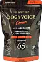 DOG'S VOICE Senior 400g セミモイストフード　3袋 ヴォイス ドッグヴォイス シニア 8歳からの犬用 チキン