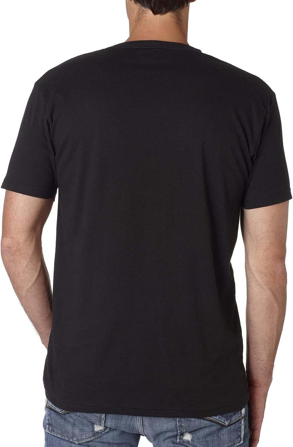 Cotton V-Neck Tee by Next Level Apparel - Image 2