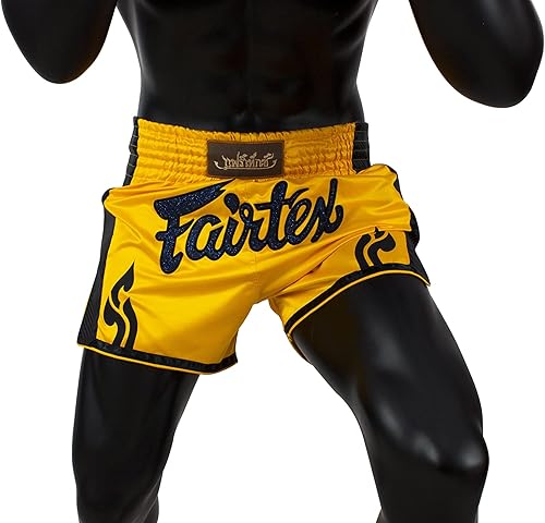 Miniatura 4 de Fairtex Pantalones cortos de boxeo Muay Thai de corte delgado