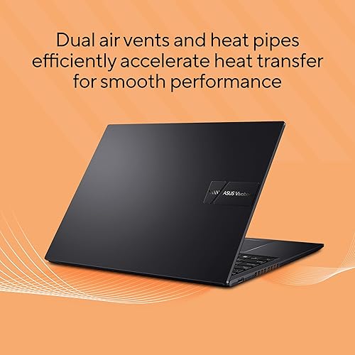 Miniatura 8 de ASUS Portátil Vivobook 16, pantalla WUXGA 1920X1200 de 1610, CPU AMD Ryzen 5 5625U, gráficos AMD Radeon, 8 GB de RAM, SSD de 512 GB, sensor de