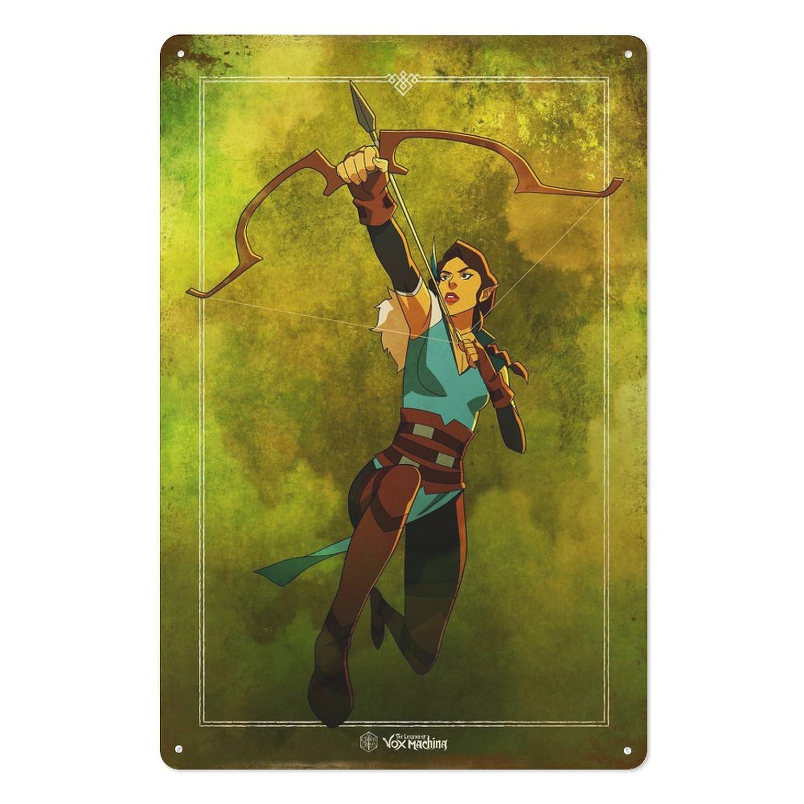 Vex'ahlia Metal Tin Sign Poster 8”×12” Painting Sign Funny Wall Vintage Art Decor Retro Plaque For Home Bar Pub Club Cafe Decoration