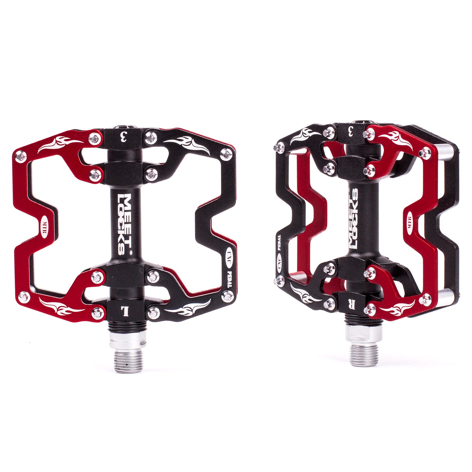 MEETLOCKS CNC Aluminum Bike Pedals