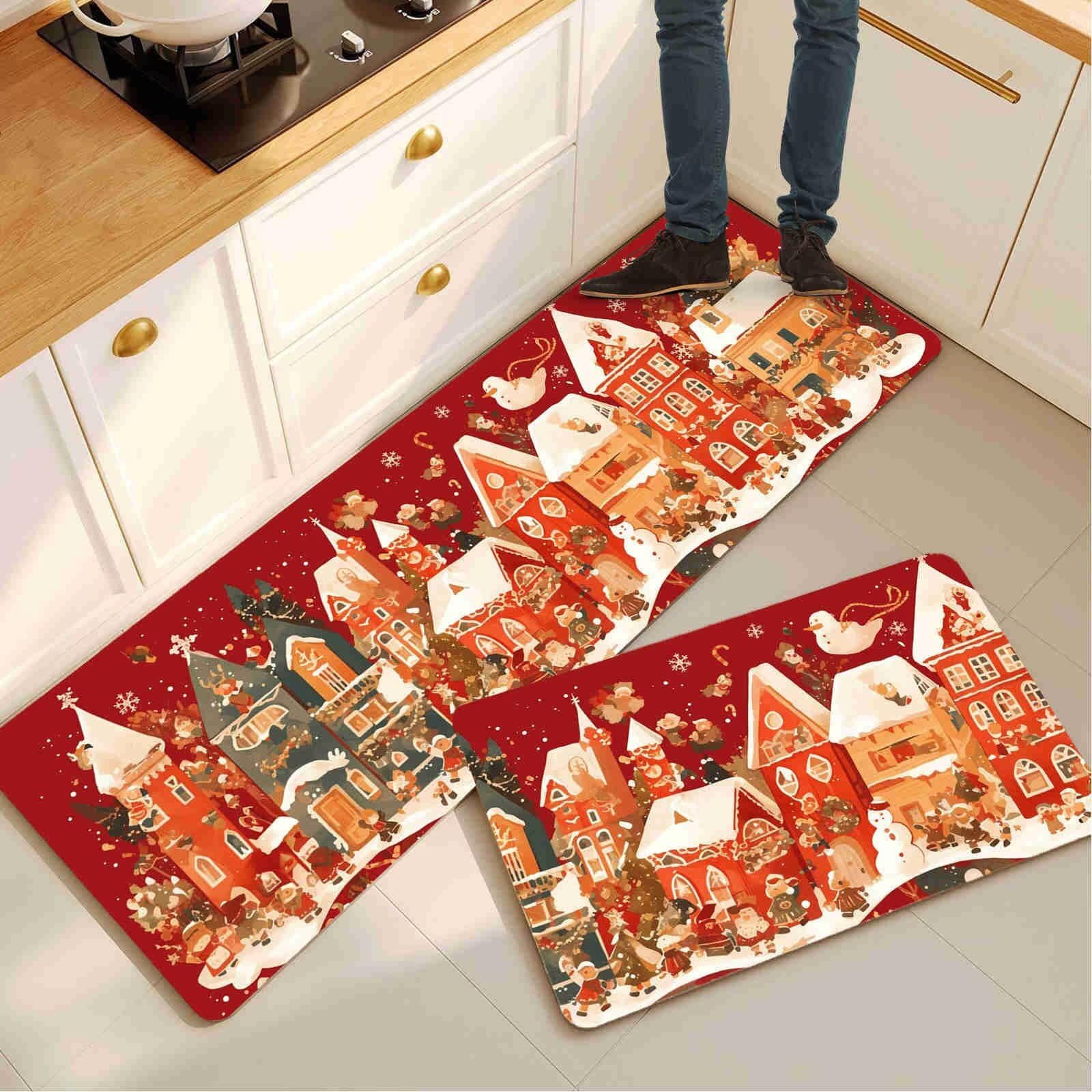Alfombra cocina lavable evita resbalones y suelo mojado gracias al secado súper rápido