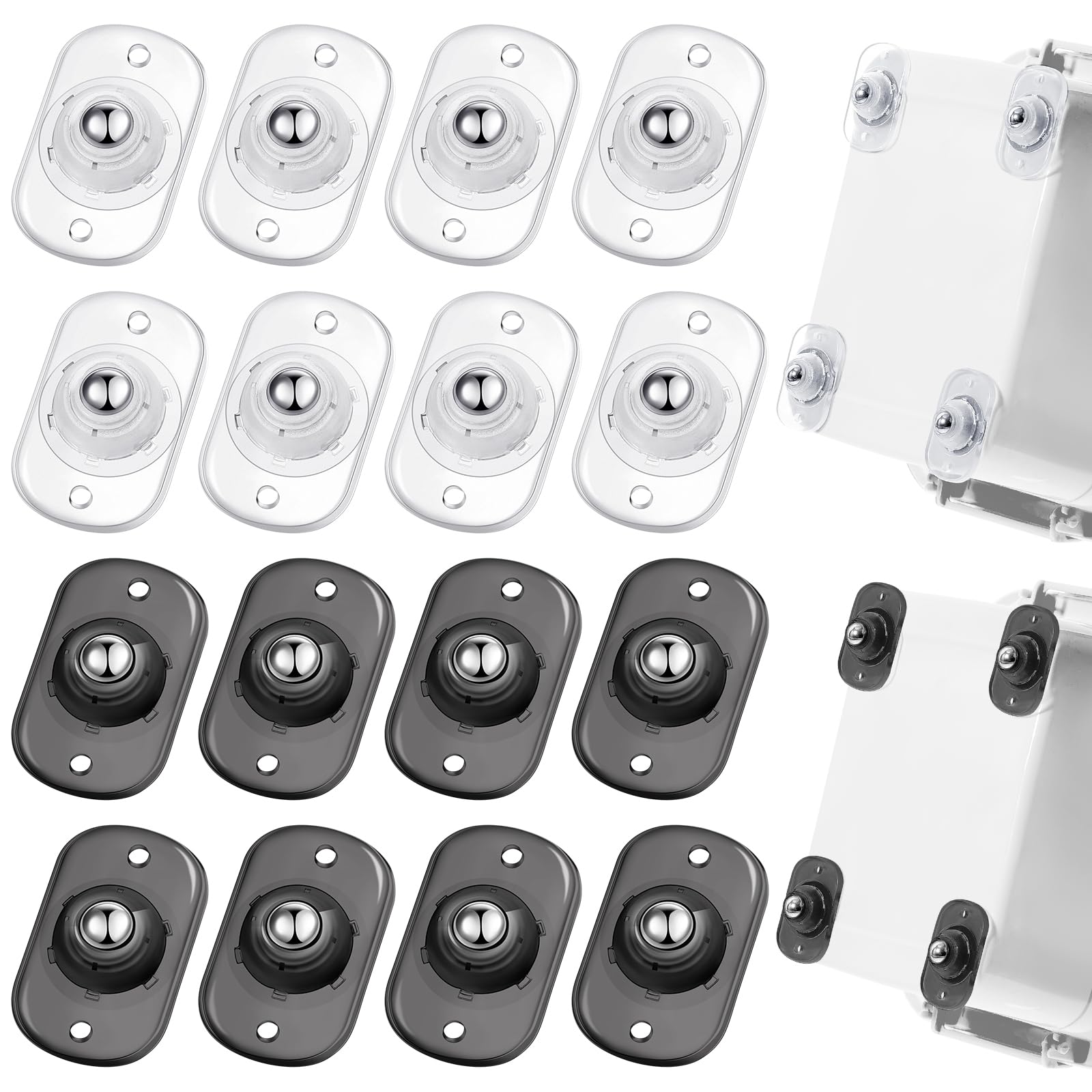 Honoson Self Adhesive Caster Wheels - Easy Furniture Moving -27