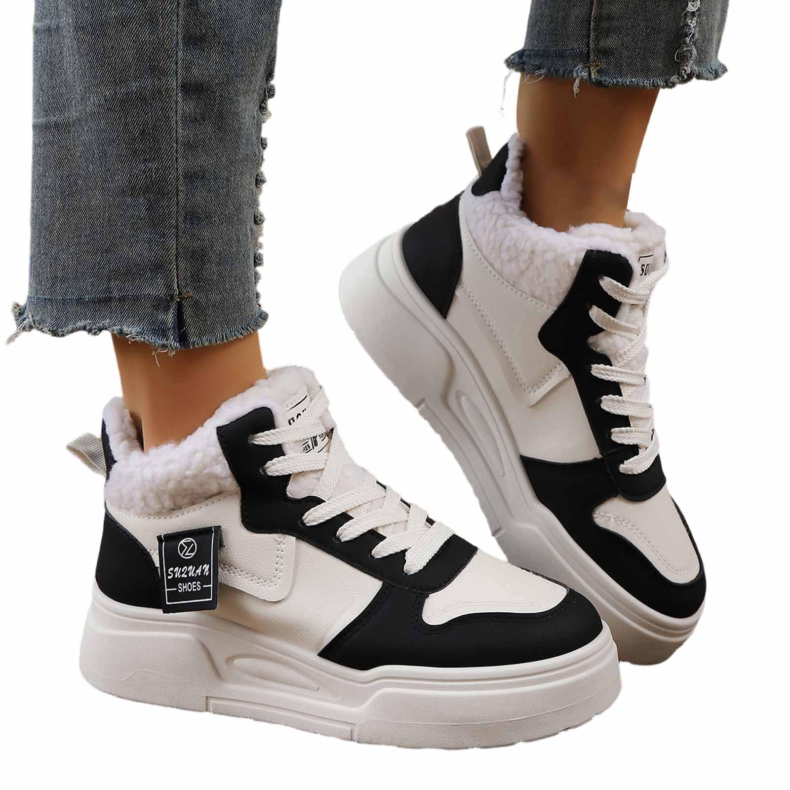 Apres Ski Femme Bottes De Neige Bottine Chaussure Hiver Chaussures Chaudes Après-Ski Glacia Barefoot Boots Fourrées Bottines Imperméable Grand Froid D'hiver Botte Raquette Pour Apres-Ski Après