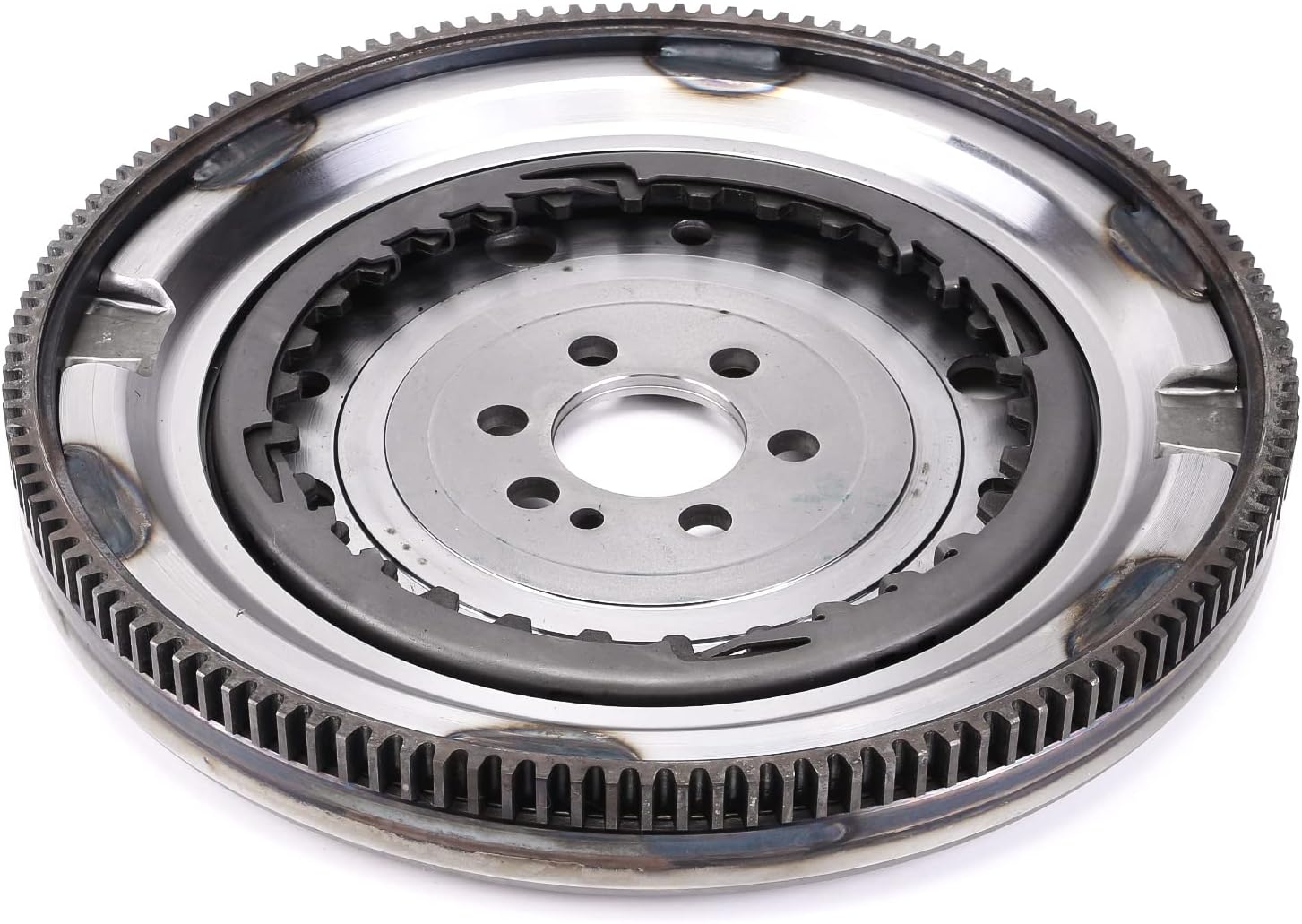Transmission Flywheel DQ200 0AM Compatible with DSG Volkswagen Audi 2007‐2014 Replacement# 03F105266C 415033410 (6 holes 132 teeth)