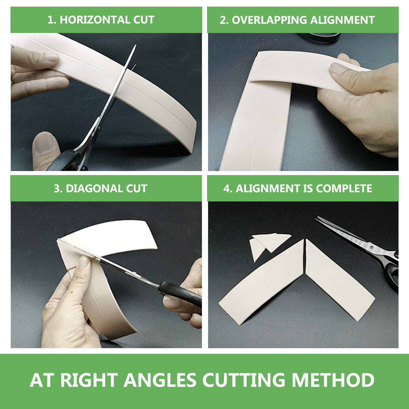 Buy SENKEI Caulk Strip, 2 Pack 1.5" x 10.5Ft Caulk Strip for Bathtub