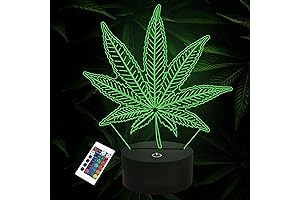 FULLOSUN Leaf Illusion Night Light - Captivating 3D Display for Home Ambiance