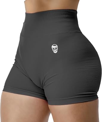 Gymreapers Infinity Seamless Workout Shorts High Waist Biker Shorts for Women Athletic Gym Running Pilates Yoga Sport Short