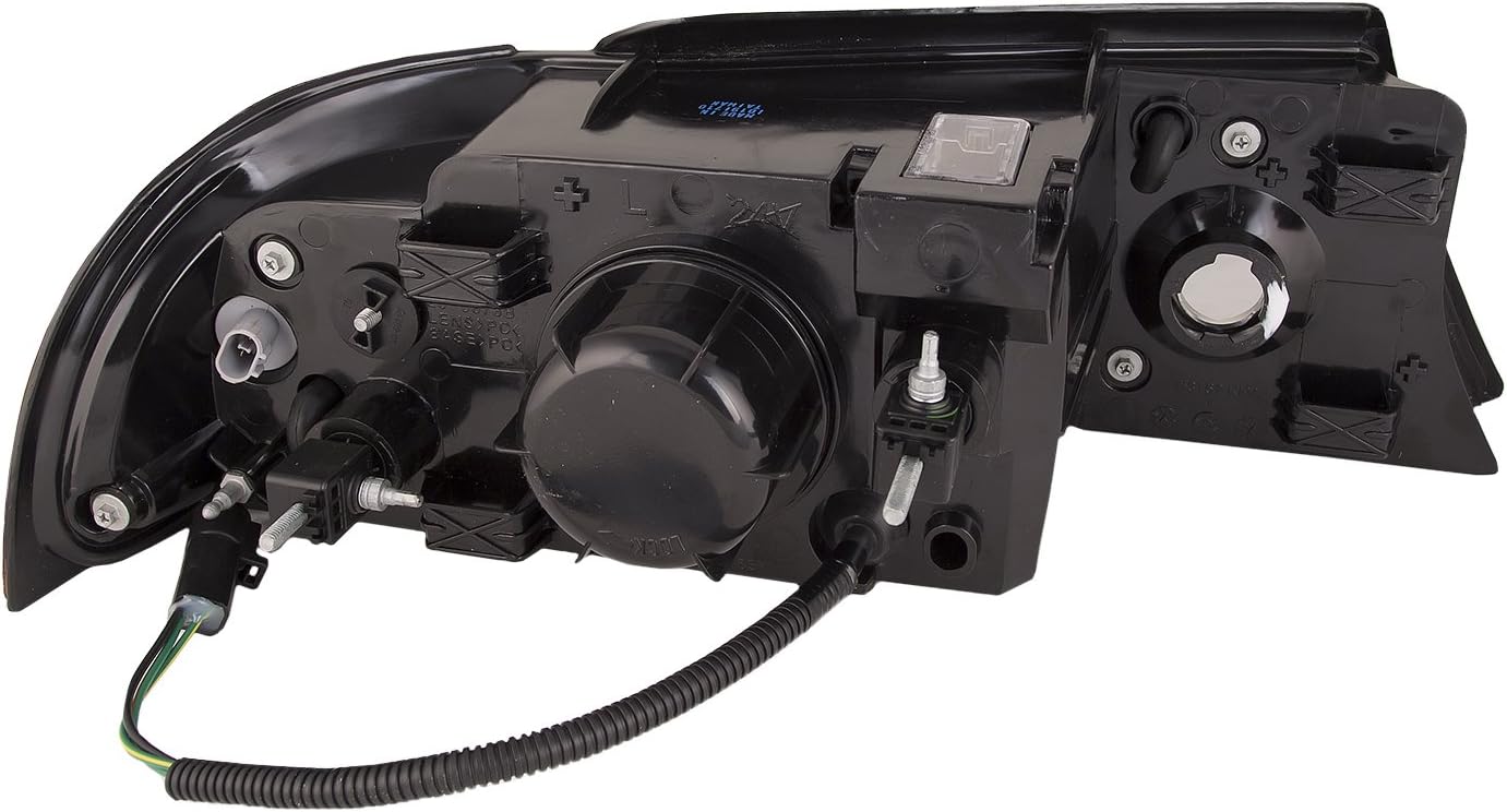 PERDE Headlight Pair Compatible with Holiday Rambler Neptune 02-06 Includes Left Driver and Right Passenger Side Rv