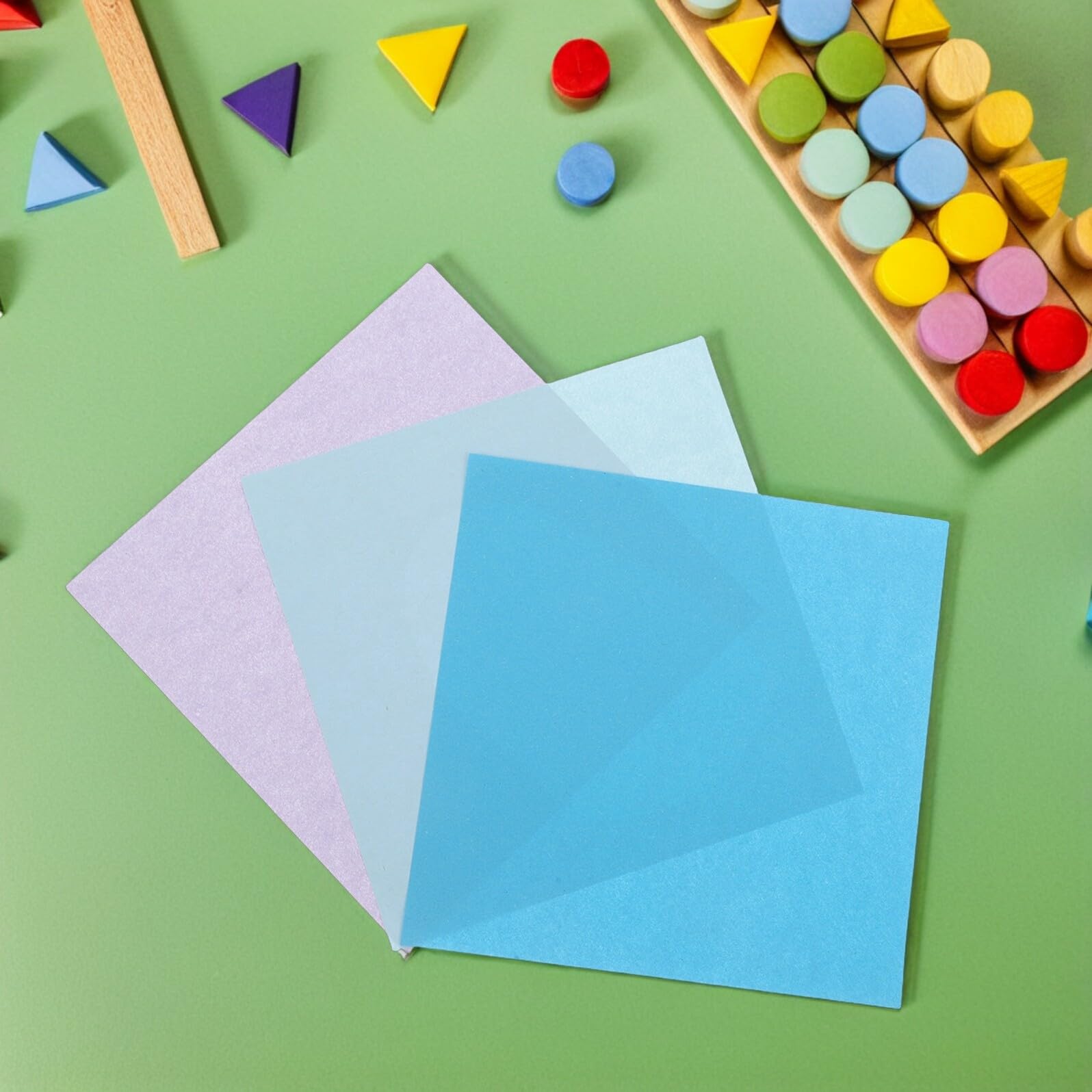 Papel de Origami Infantil Cuadrado 15cm Doble Cara, 600 Hojas