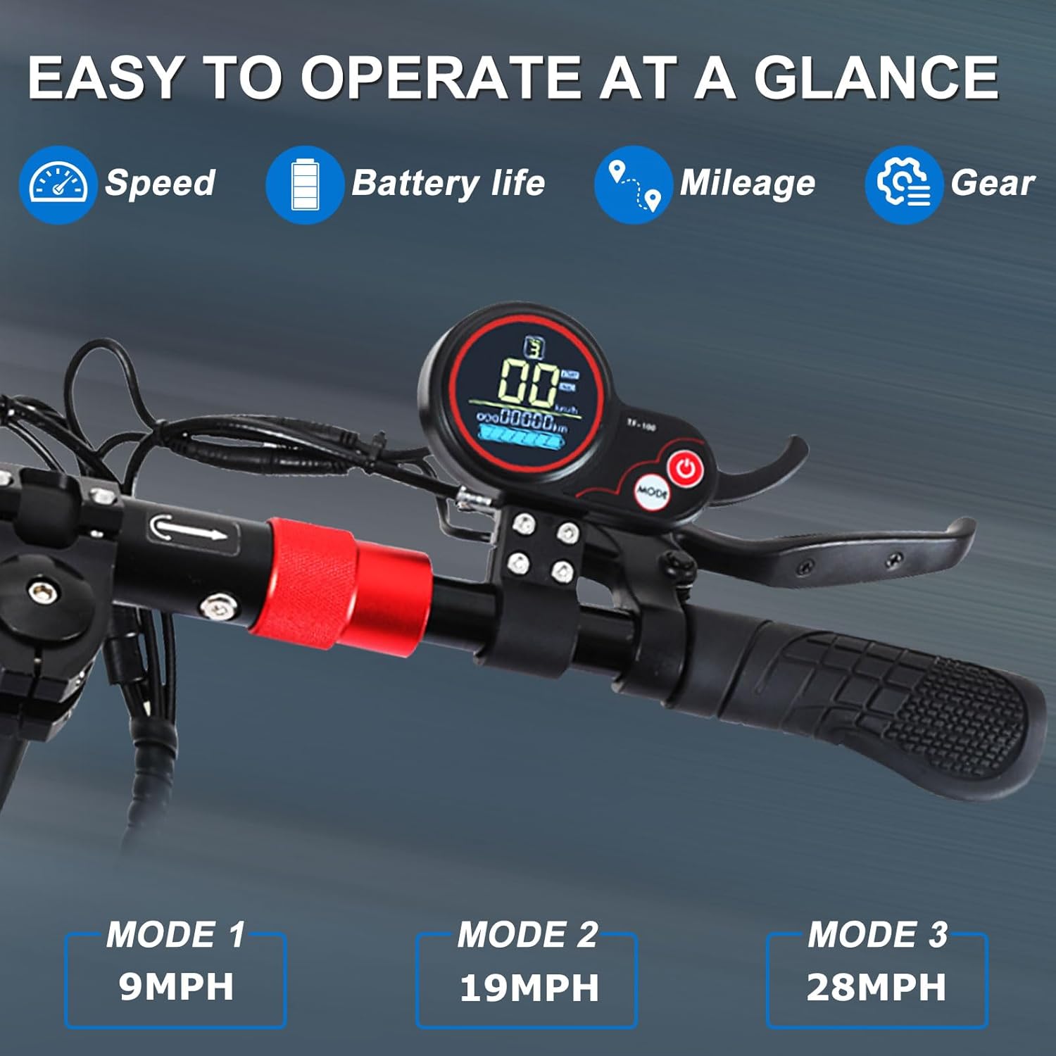 Off-Road Electric Scooter Adults with Seat,1600W/1200W Motor,32-40 Miles Long Range,31/34MPH,10/11" All Terrain Escooter, 48V 18AH/21AH,Foldable E-Scooter with Full Suspension,Dual Brake,150KG Load