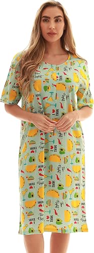 Just Love Short Sleeve Nightgown Sleep Dress for Women 4360-10605-2X