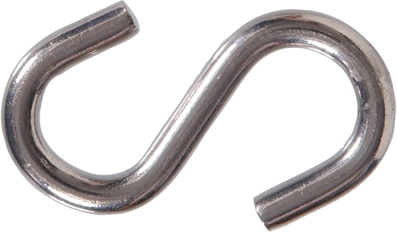 Hillman 4293 S Hook Stainless Steel 2 in. (10-Pack)