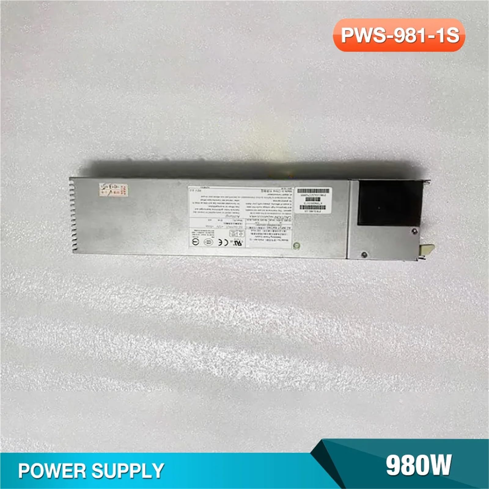 Módulo de alimentación redundante Fuente de alimentación del Servidor 1U 980W PWS-981-1S