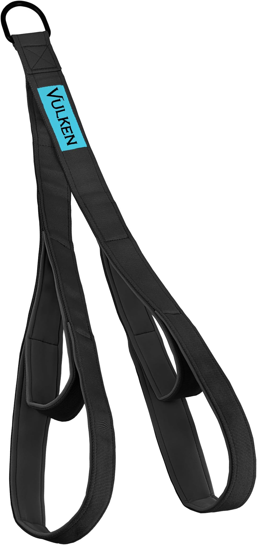 Vulken (70cm & 60cm ) - Tricep Rope Cable Attachment. Two Size in One Extra Long Pull Down Rope. Triceps Extension Straps Gym Equipment. Home workout Handles for Resistance Bands.