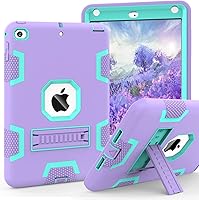 Vista 9 de CCMAO Funda para iPad mini 5 2019, iPad mini 4 2015, funda protectora híbrida resistente a prueba de golpes para iPad mini 5ª/4ª generación de 7.9