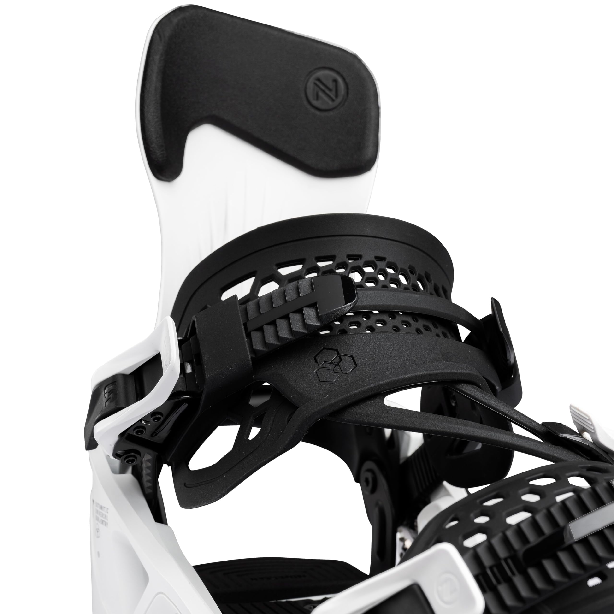 Fixations de Snowboard Nidecker LT Supermatic - Fixation Automatique à Double entrée avec pédale de Talon et Ajustement Universel