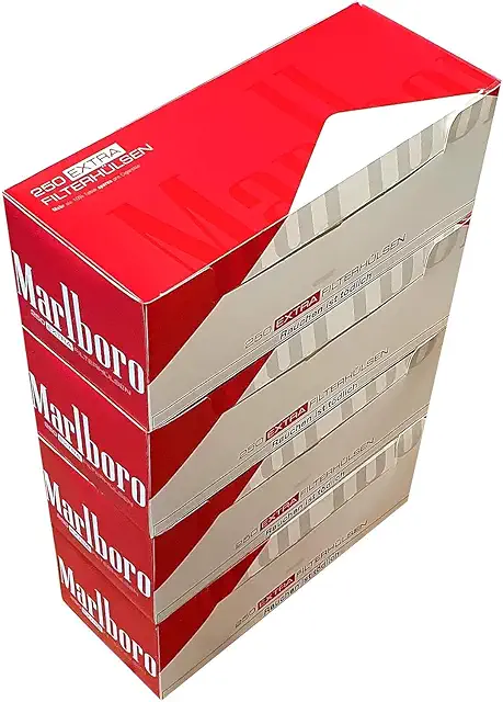 Marl Extra Red Tubes 4-Pack - Prix Cartouche Marlboro Luxembourg 2024
