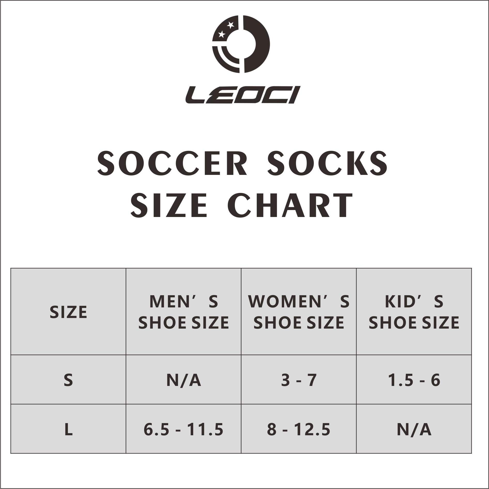 LEOCI Soccer Socks For Men Boy Breathable Heated Socks Women Weight Lifting Socks Hockey Unisex Rivalry