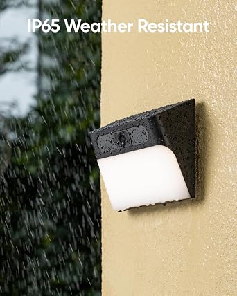 eufy Security Solar Wall Light Cam S120, 1080P Camera, Forever Power | Solar Security Camera Outdoor Wireless, Motion Activated Light, AI Detection, IP65 Waterproof, Spotlight, No Monthly Fee