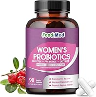 Vista 1 de Probiotics for Women Digestive Health, 70 Billion CFUs Womens Probiotic with Digestive Enzymes & Prebiotics & Cranberry for Gut, Immune & Urinary