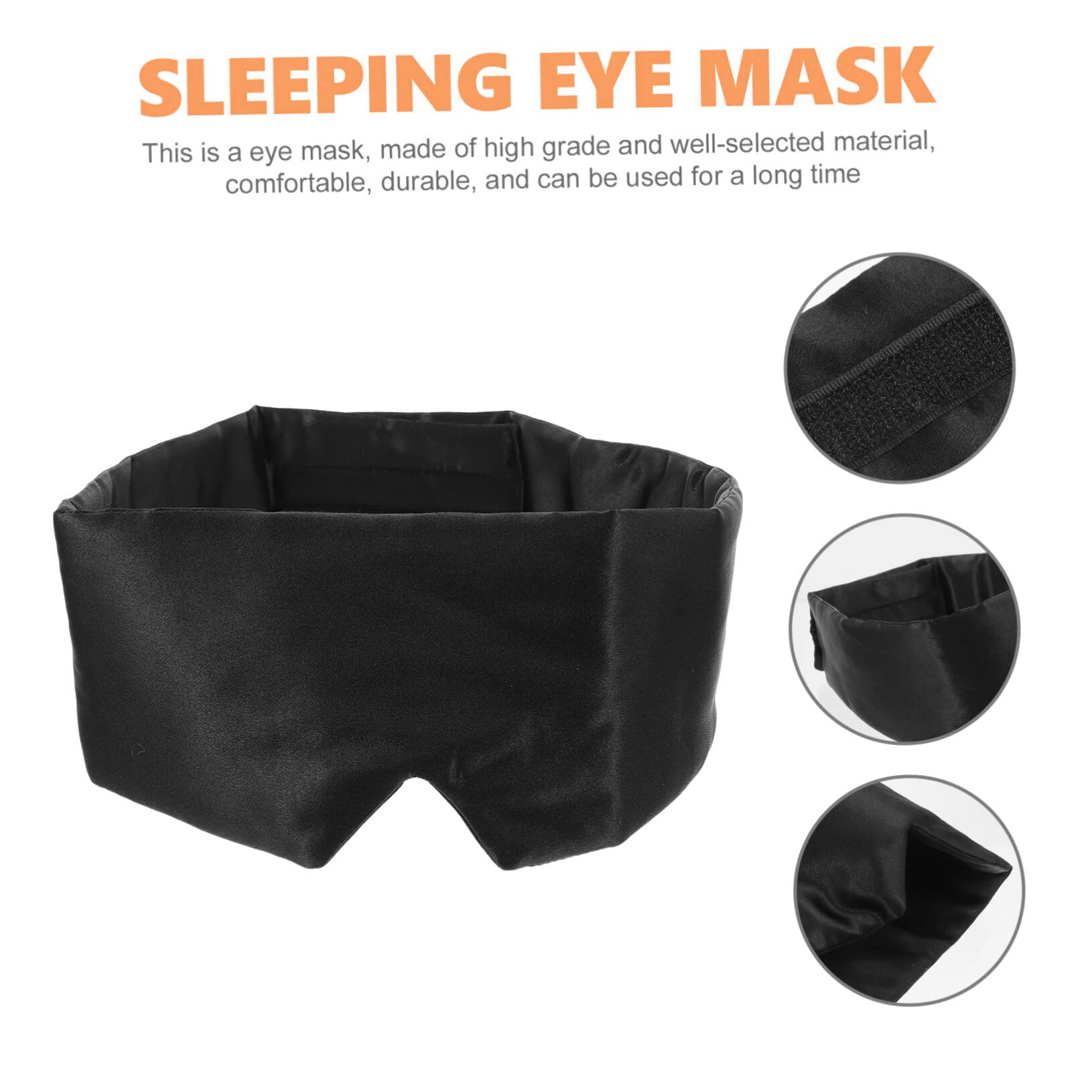 minkissy 5piezas De Sueño De Sombra Para Ojos Antifaz De Viaje Ligero Para Dormir Casa y Acampadas