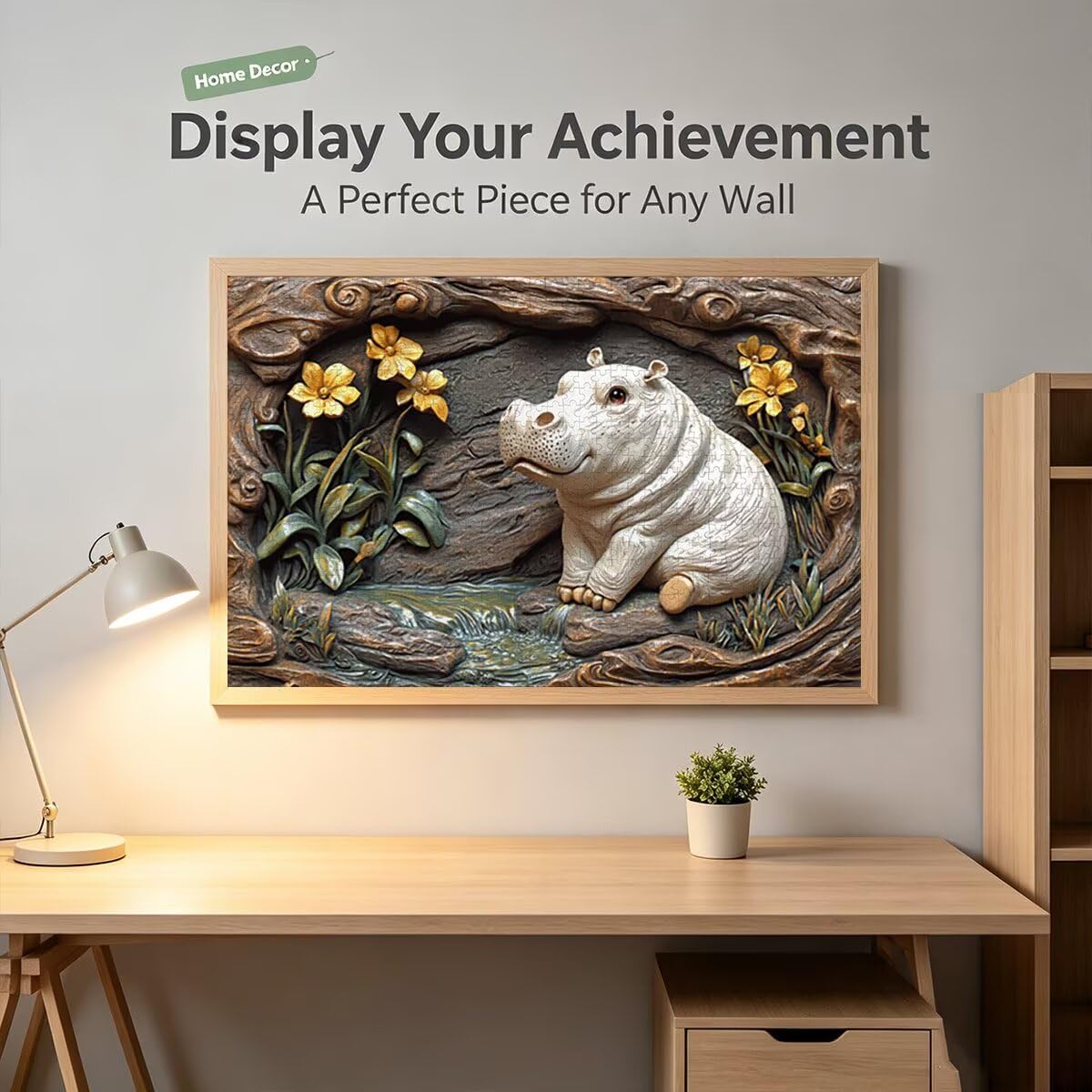 Puzzle 1000 Pezzi, Puzzle Animale, Legno Pezzi, Regalo Donna Uomo -12356