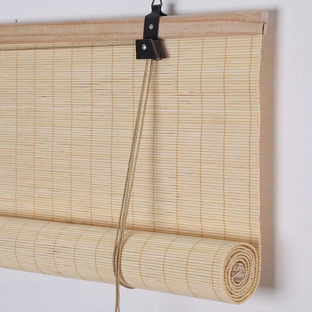 Vicareer Persianas de bambú, persianas de la Cocina, Cortinas de la Cortina de la división del balcón, jardín, decoración de la Pared del Chalet,