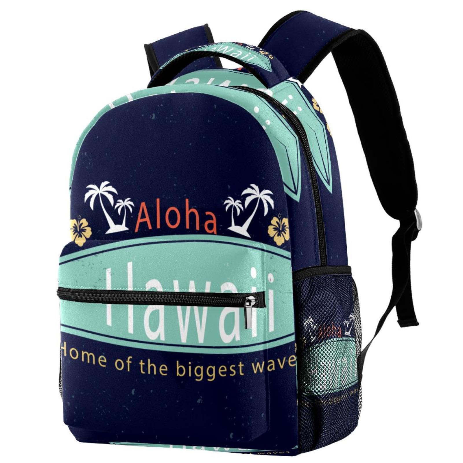 Sac à dos d'école Aloha pour cours et weekend ado