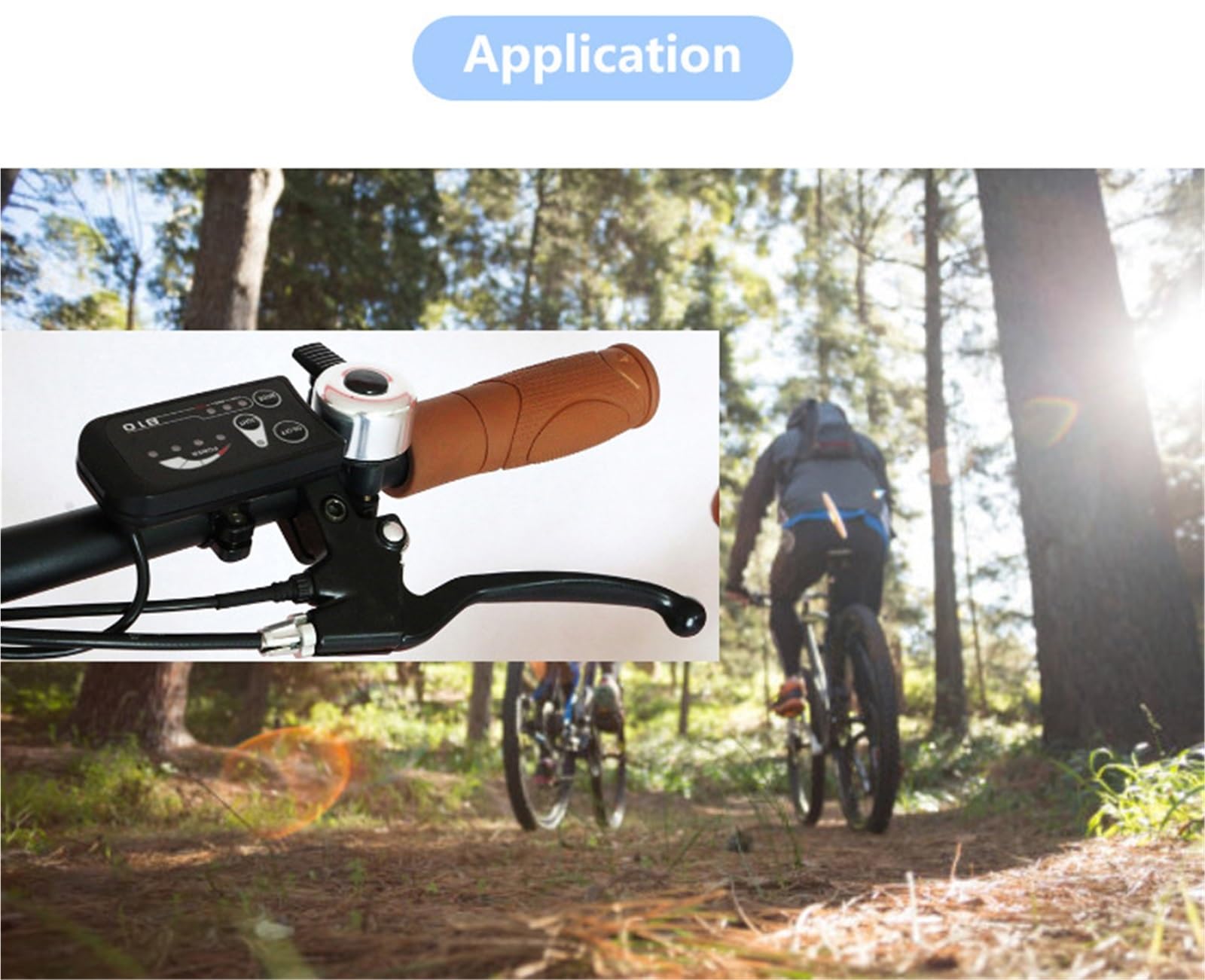 Pantalla para Ebike, Panel De Control con Medidor LED810 para Bicicleta Eléctrica