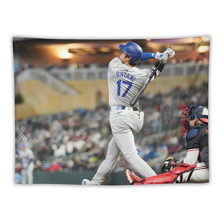 美品 【DUNLOP】 大谷翔平 大型吊り下げポスター 縦約150㎝ 美品 【DUNLOP】 大谷翔平 大型吊り下げポスター 縦約150