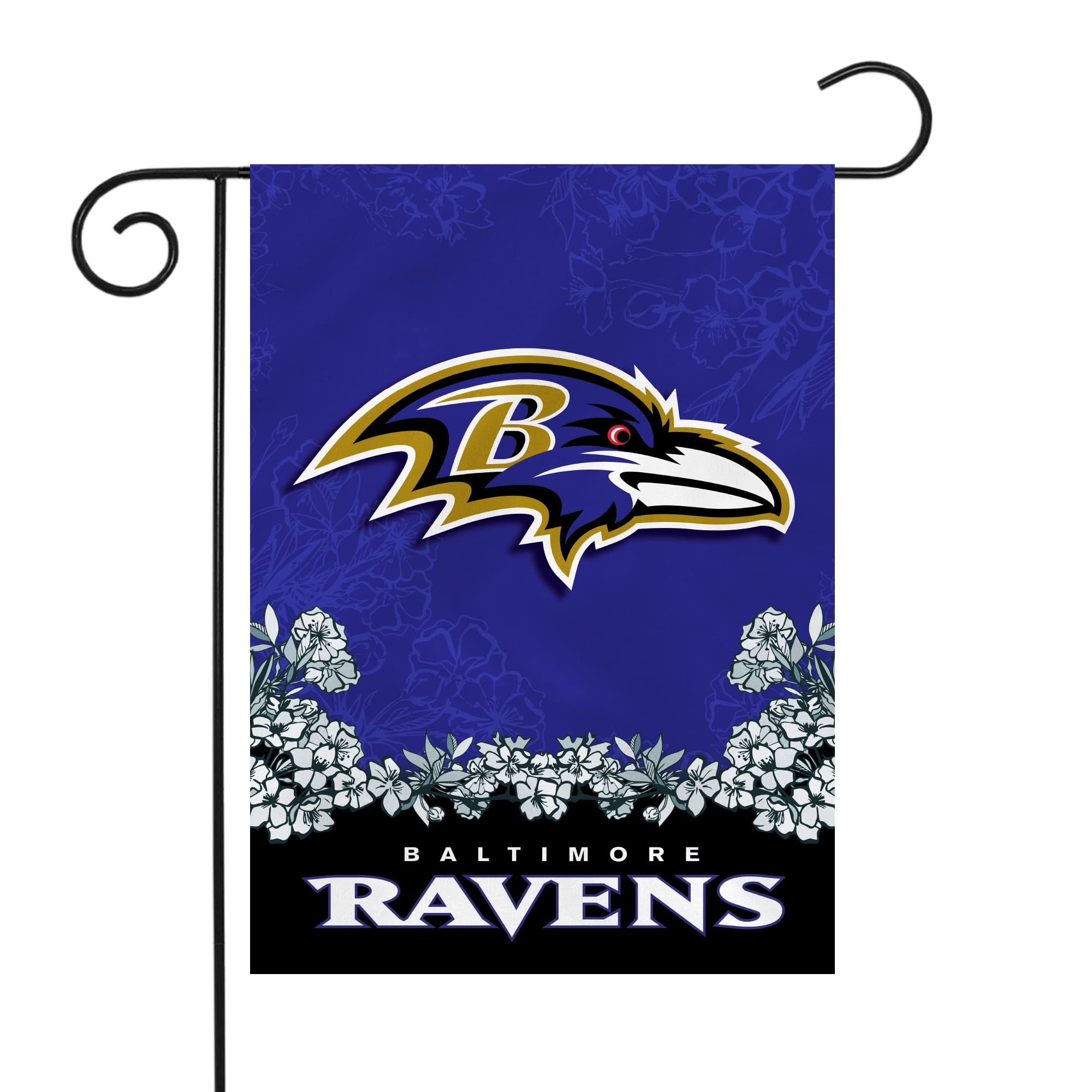 Rico Industries NFL Standard/Primary 13" x 18" Double Sided Garden Flag - Great Gift for Men, Women, &amp; Fans