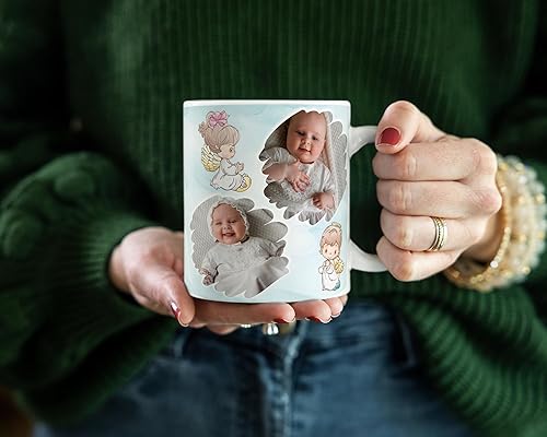 Miniatura 5 de Recuerdos Para Bautizo Set 12 Tazas Café 11oz, Regalo de propuesta de padrinos, Quieres Ser Mis Padrinos, Quieres Ser Mi Madrina Est 2023