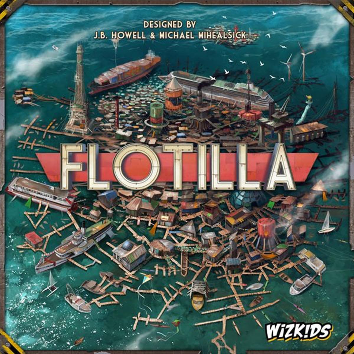 Flotilla Strategy Board Game - WizKids | by JB Howell, Michael Mihealsick