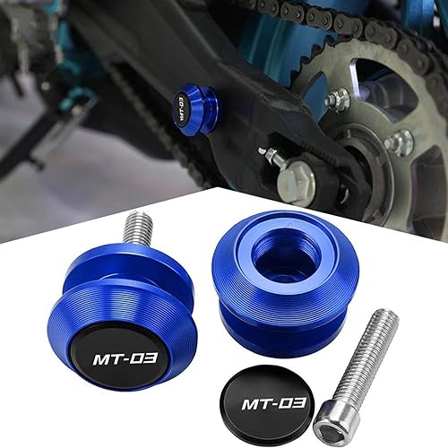 Miniatura 3 de Tornillos de soporte para motocicleta CNC deslizadores de basculante carretes accesorios de tornillo para Yamaha MT01 MT03 MT-01 MT-03 2004-2016