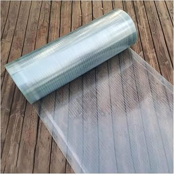 0.8mm Polycarbonate Sheet, Glassfiber Insulation Panels, Sunshine Board Rainproof Insulation for Greenhouse Canopy, Easy to Bend Cut1.5 * 5m