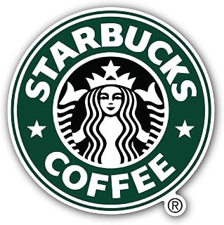 2 (Pieces) 3" and 5" Star Logo Sticker, Waterproof Vinyl Decals for Many Purpose Like Cars, Trucks, Laptops, Phones, Windows and More