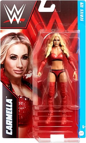 Miniatura 5 de WWE Carmella - Figura de acción básica, coleccionable de 6 pulgadas para edades de 6 años en adelante
