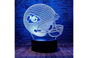 Chiefs LED Night Light: A Touch of Kansas City Spirit for Your Nightstand