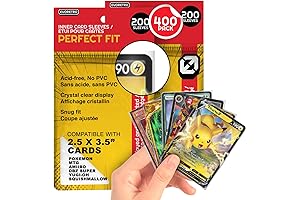 EVORETRO 400 Perfect Fit Card Sleeves: Protect Your Most Valuable Cards