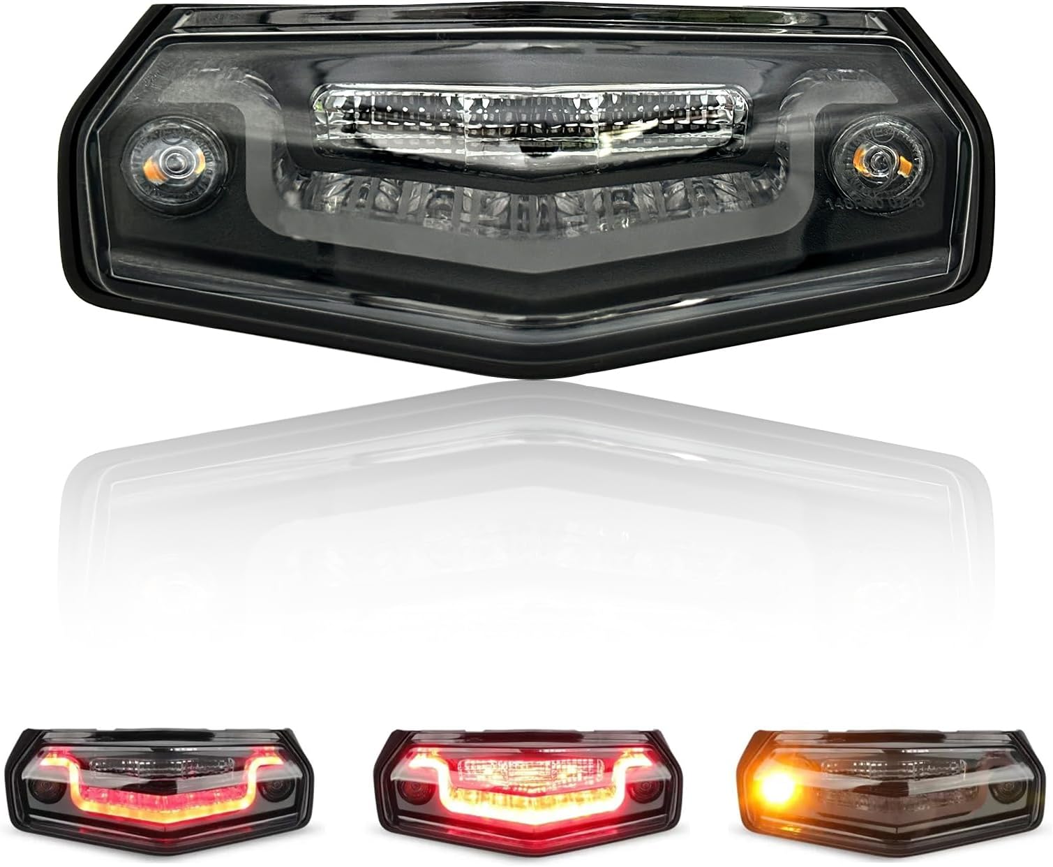 Integrated LED Tail Light Motorcycle T7 Turn Signal Brake Light Position Light Plug & Play Compatible with Tenere 700 2019 2020 2021 2022 2023 (2019-2023) (2024-2026)
