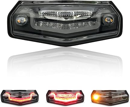 Integrated LED Tail Light Motorcycle T7 Turn Signal Brake Light Position Light Plug & Play Compatible with Tenere 700 2024 2025 2026 2024-2026